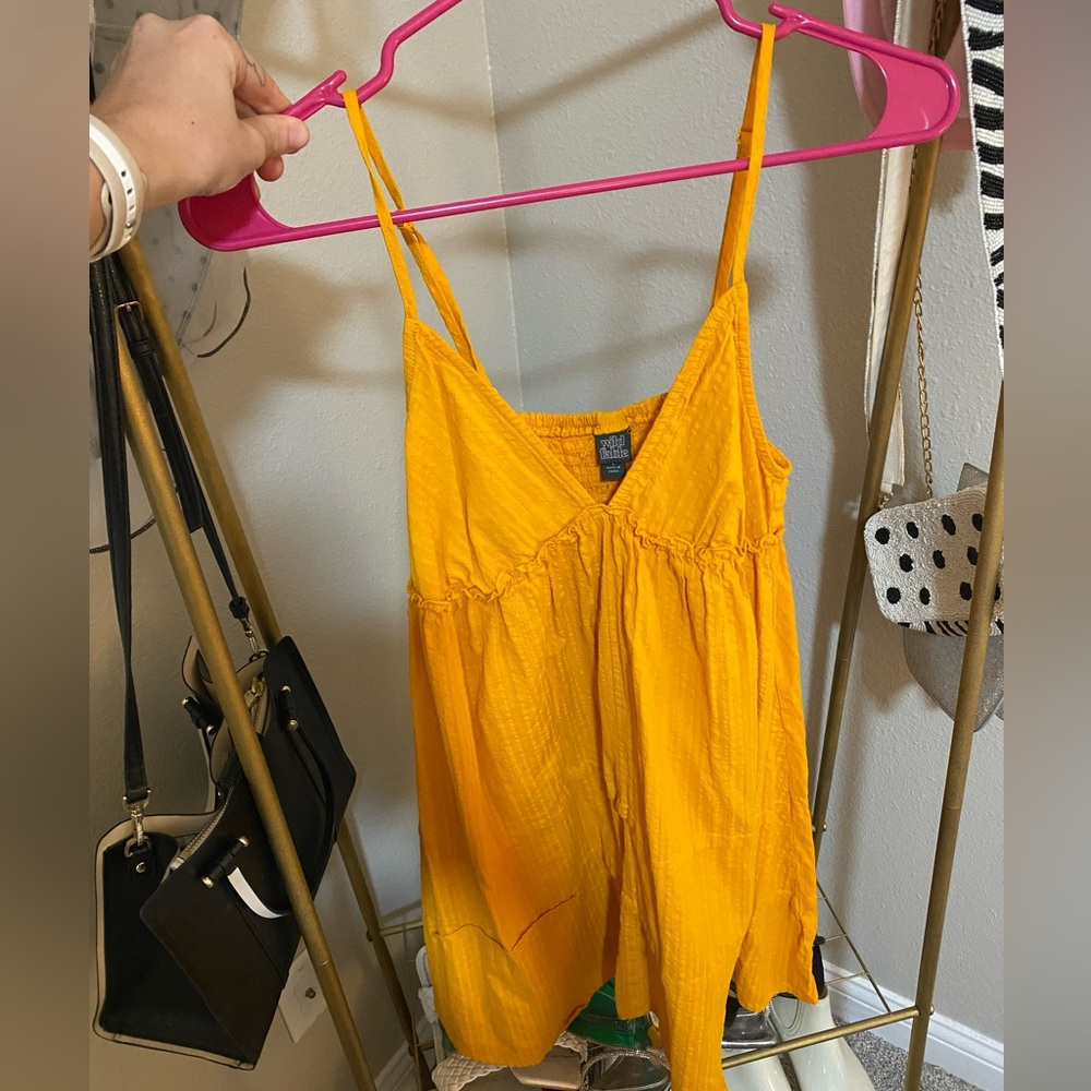 Tank Yellow Sundress!